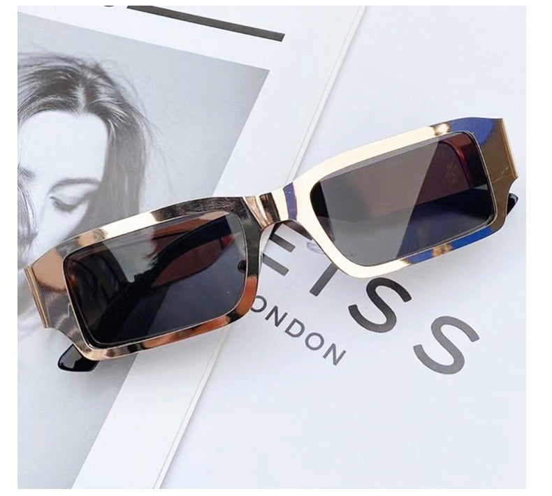 Metal Glasses Men's Foreign Trade Small Square Glasses - DALOUNE