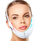 Micro-current Color Light Beauty Face-lifting Instrument Intelligent Voice - DALOUNE