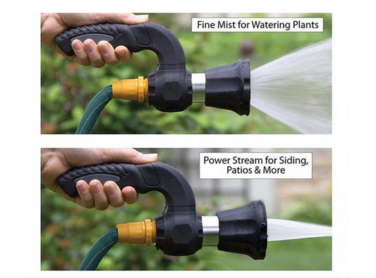 Mighty Power Hose Blaster Nozzle Lawn Garden Car Washing - DALOUNE